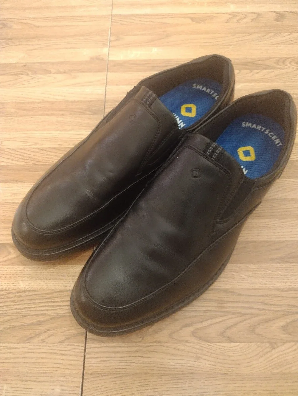 Men's Nunn Bush Size 9 Wide MOC Toe Wade Work Slip-on Loafers